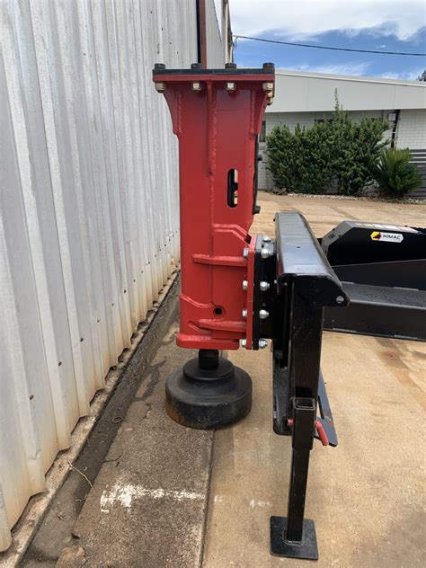 mini digger hydraulic post rammer knocker|sledgehammer hydraulic post driver.